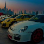 Dubai közlekedési rendszer látképe